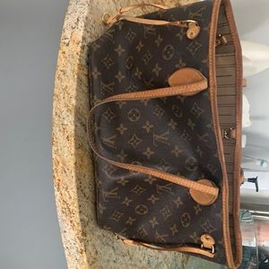 Used Louis Vuitton Neverfull Authentic Handbag